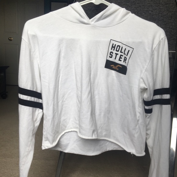 Hollister Cropped Hoodie - Picture 1 of 5